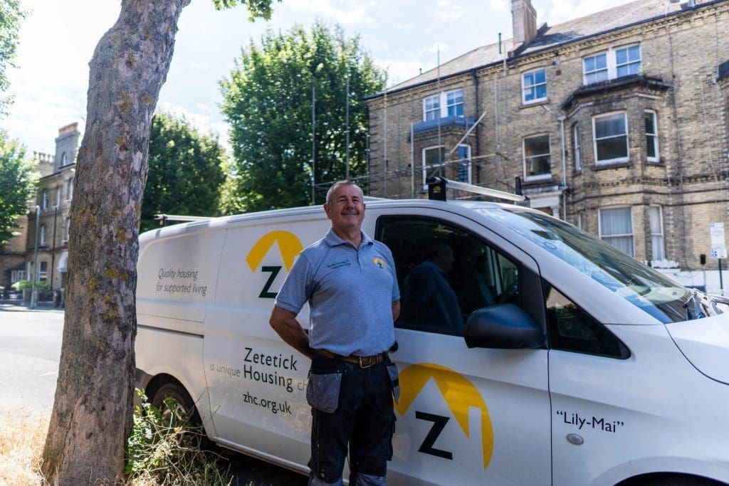 Our Maintenance and Support team are a care provider's best friend – supporting you keep the property safe and healthy to live in.